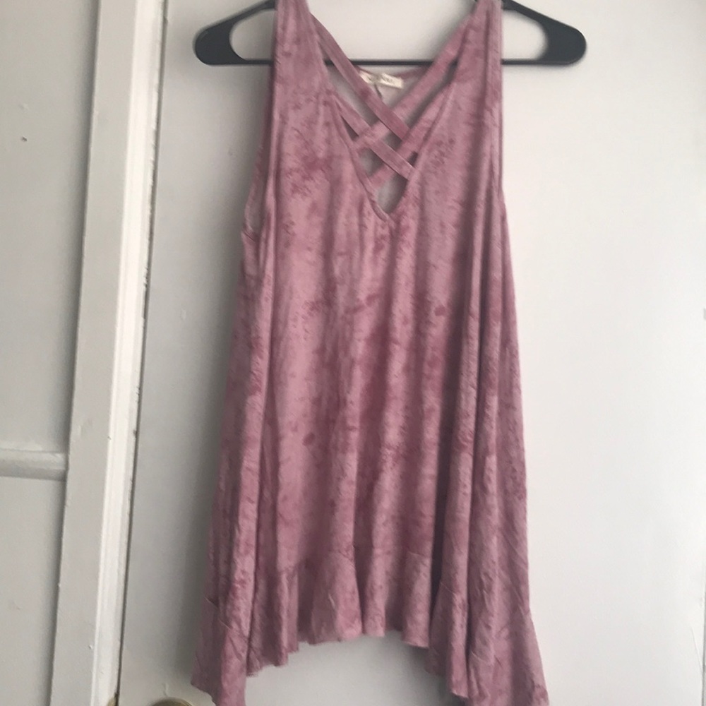 NWOT Lavender Sleeveless Top